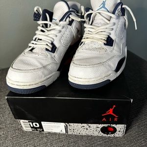 Jordan air retro 4 ls legend blue men’s 10